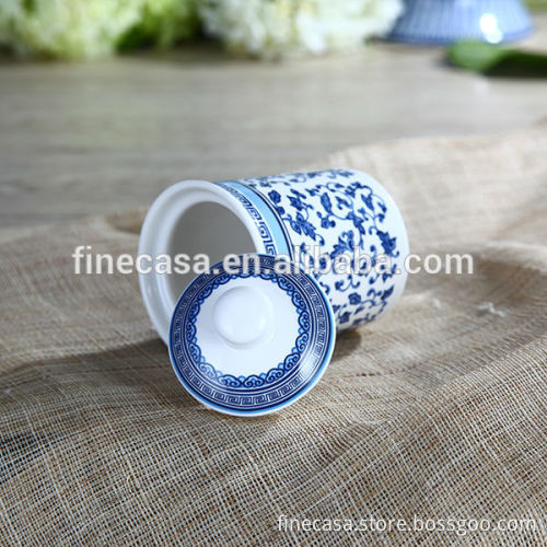 180CC Elegant New Bone China Small Coffee Canister
